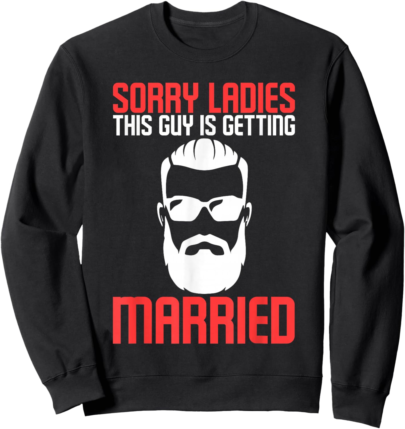 This Guy Is Getting Married Funny Bachelor Party Sweatshirt - Sweatshirt | Black