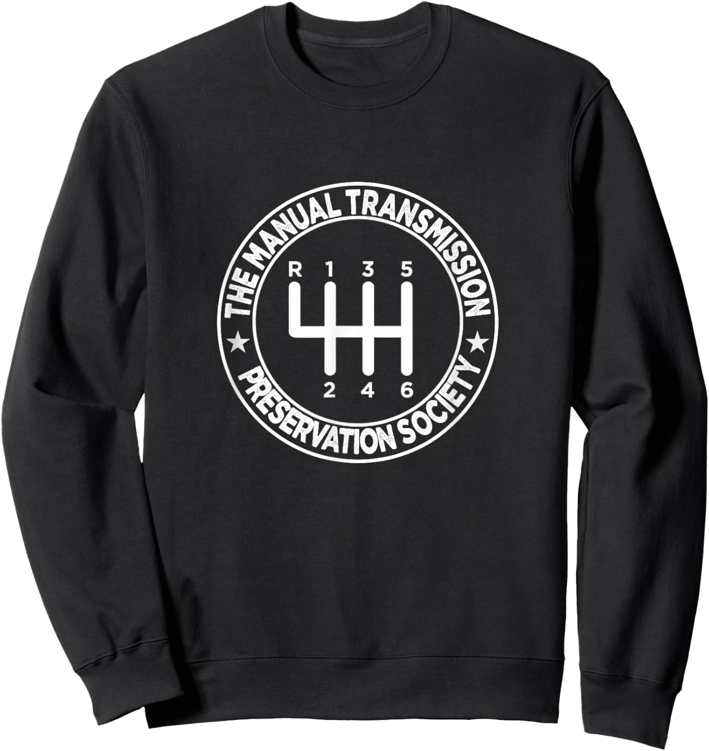 The Manual Transmission Preservation Society Small Sweatshirt - Sweatshirt | Black
