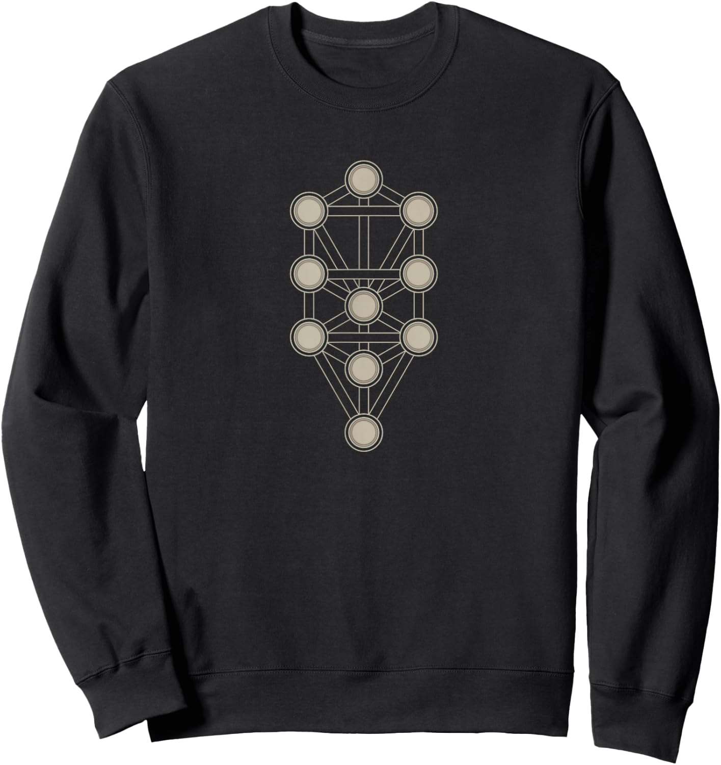 Tree of Life Sephiroth Mystic Magic Esoteric Kabbalah Sweatshirt - Sweatshirt | Black