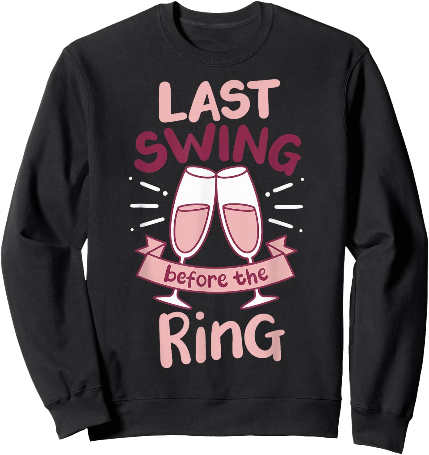Last Swing Before The Ring Sweatshirt - Sweatshirt | Black