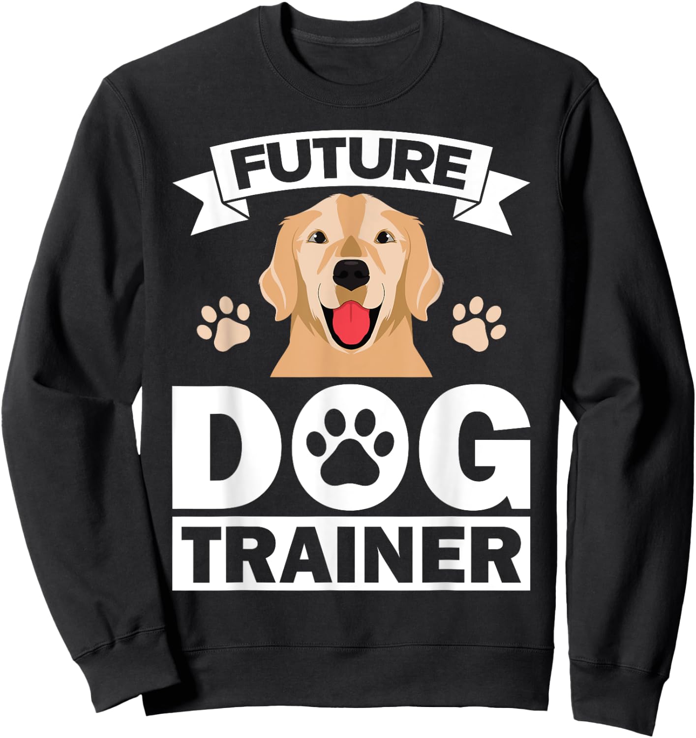 Cute Dog Trainer Design Women Dog Agility Training Sweatshirt - Sweatshirt | Black