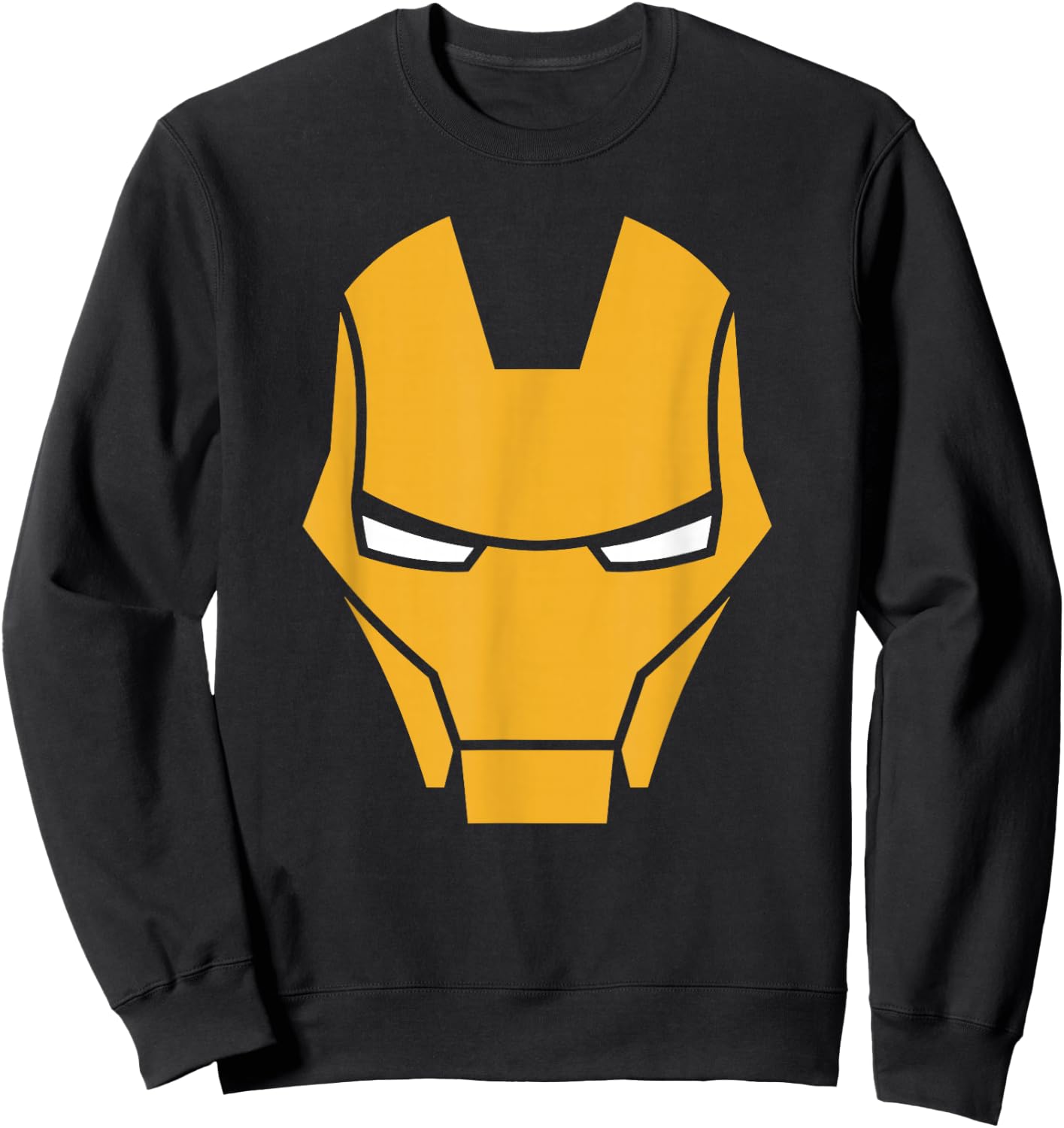 Marvel Iron Man Classic Big Face Sweatshirt - Sweatshirt | Black