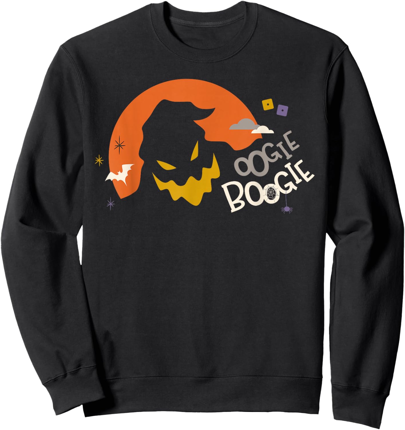 Disney - Nightmare Before Christmas Oogie Boogie Sweatshirt - Sweatshirt | Black