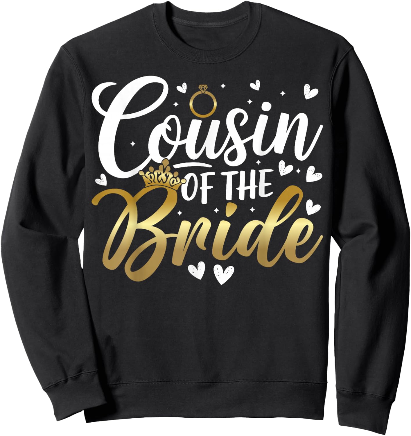 Cousin of the Bride Sweatshirt - Sweatshirt | Black