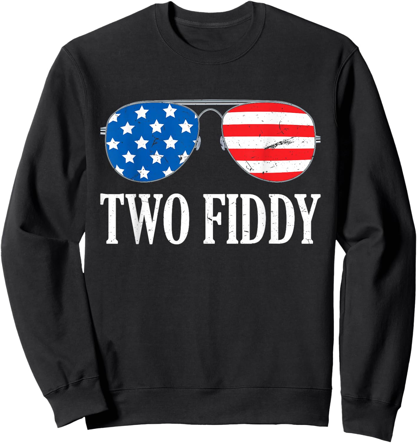 Two Fiddy America 250 Sweatshirt - Sweatshirt | Black