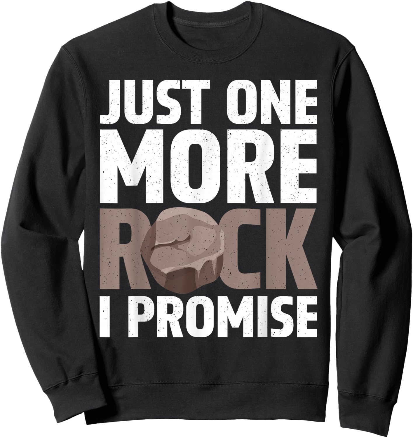Rock Collecting Art Women Geology Rock Collector Sweatshirt - Sweatshirt | Black