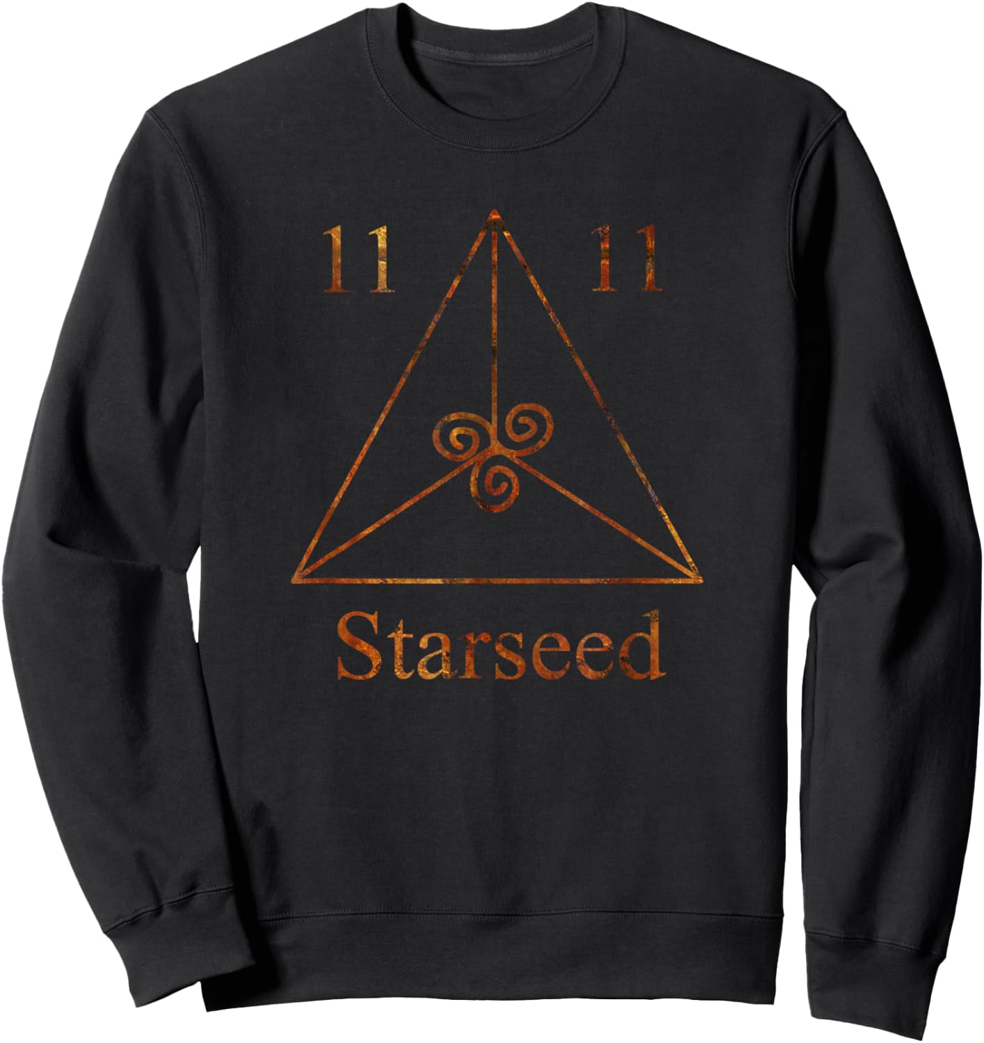 Starseed Ascension Symbol Sweatshirt - Sweatshirt | Black