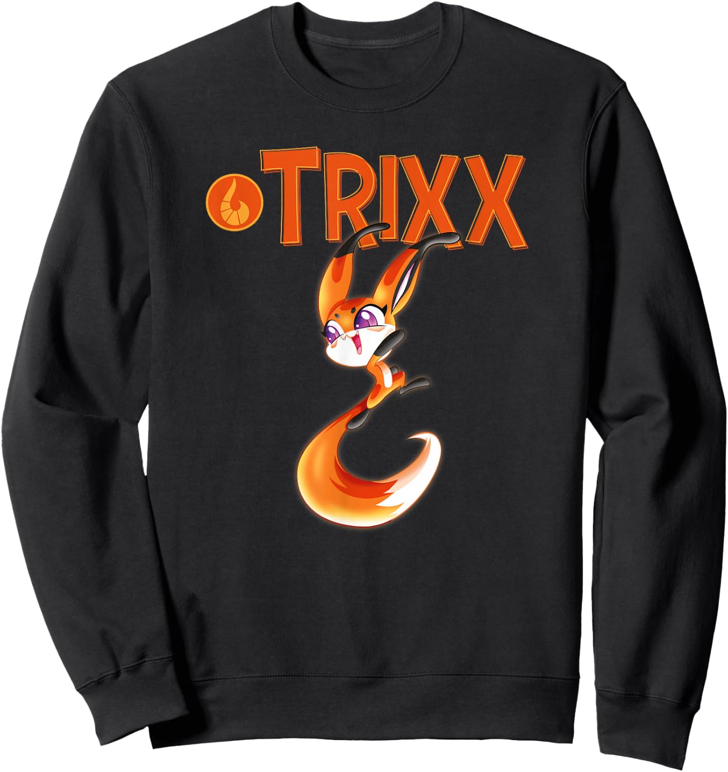 Miraculous Ladybug Kwamis Collection Trixx power Sweatshirt - Sweatshirt | Black