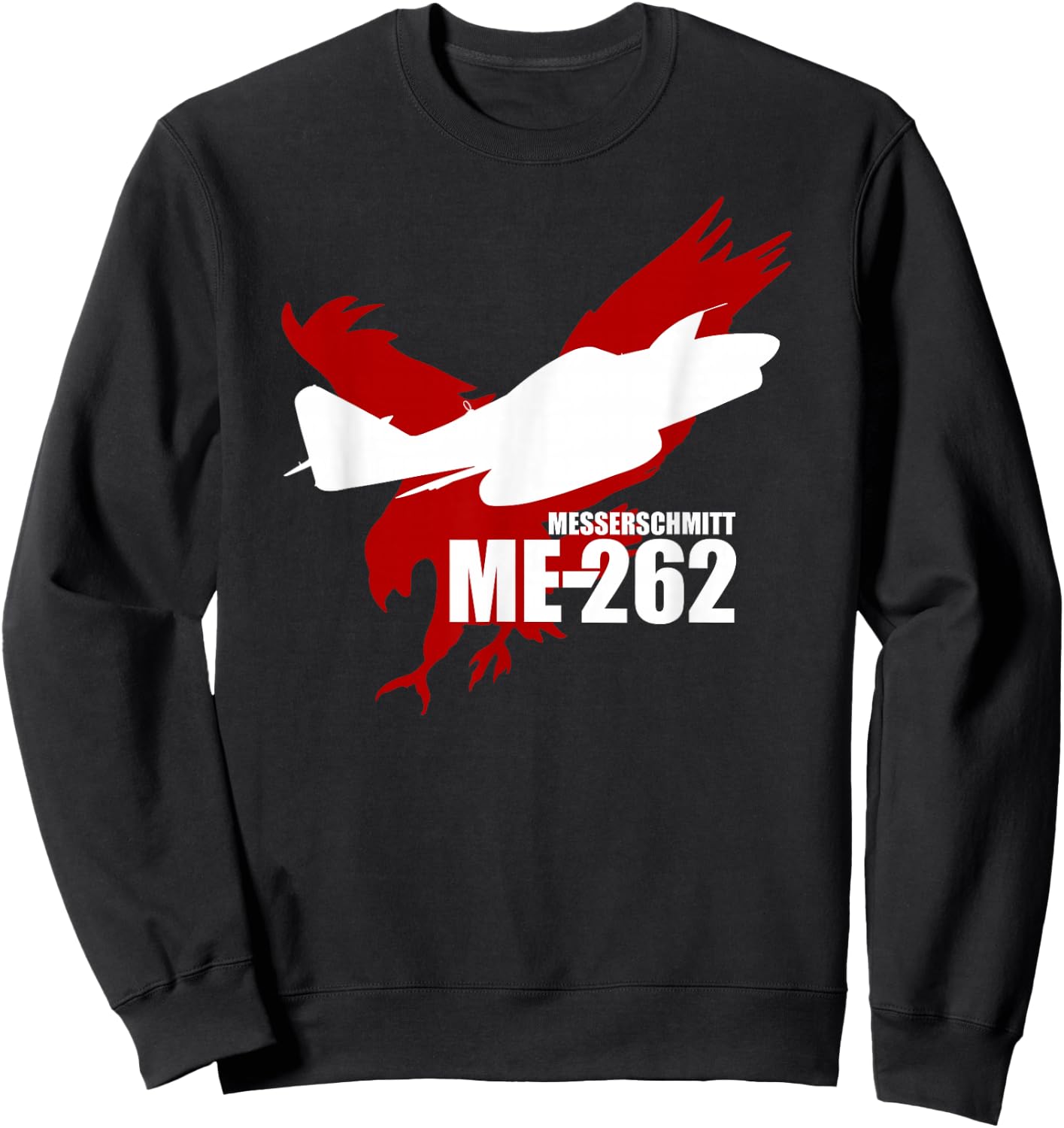 World War II German Fighter Sweatshirt - Sweatshirt | Black