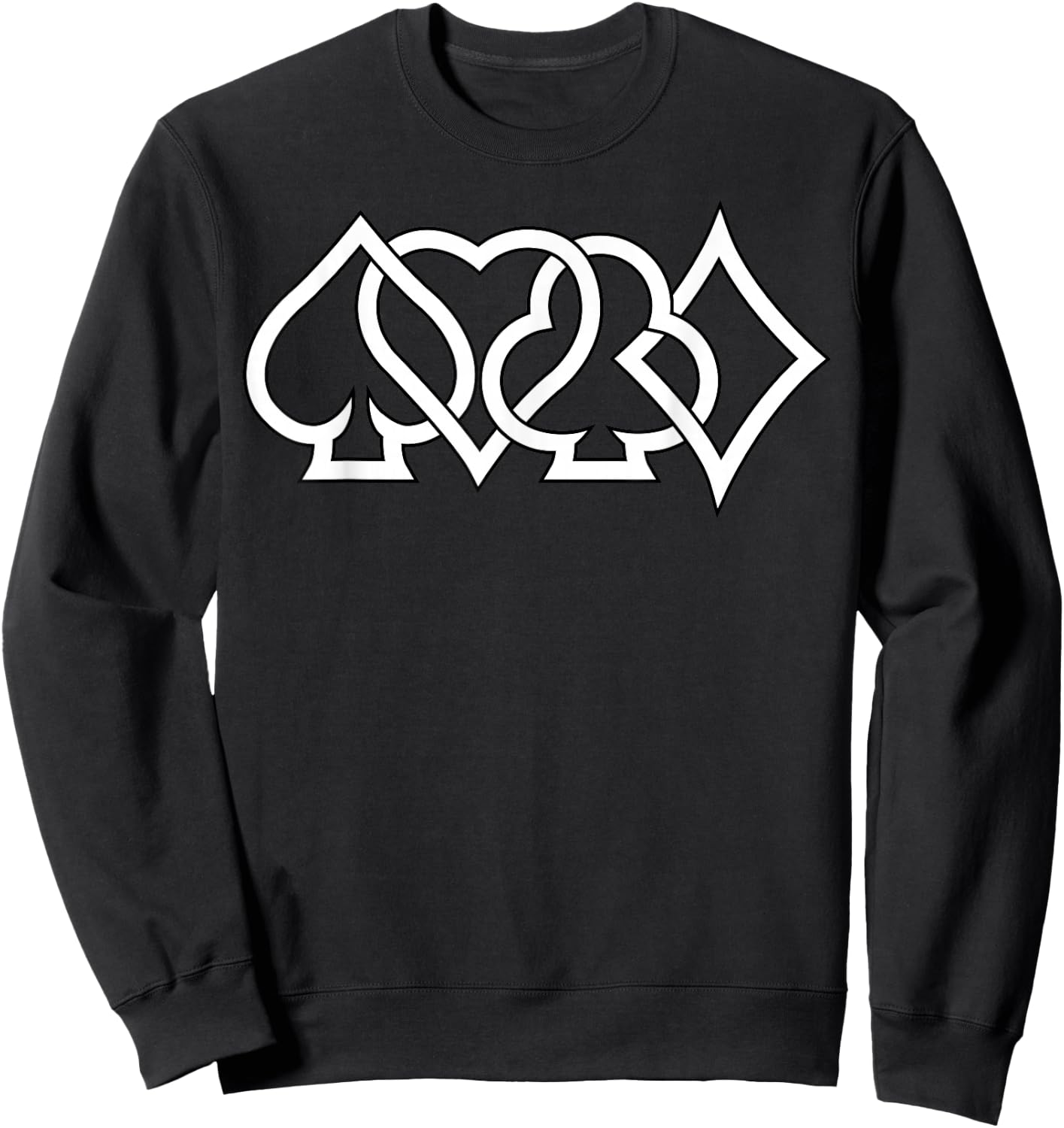 Poker Player - Texas Hold'em Poker Small Sweatshirt - Sweatshirt | Black