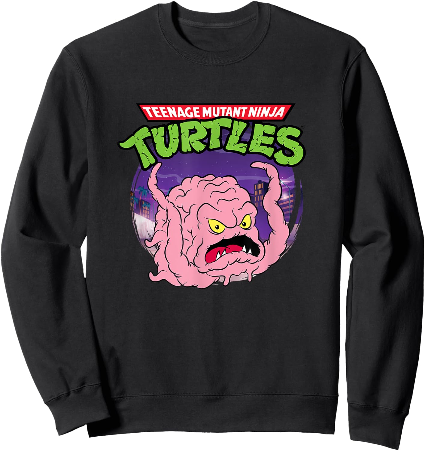 Mademark x Teenage Mutant Ninja Turtles - Original Teenage Mutant Ninja Turtles Krang Alien Creation Sweatshirt - Sweatshirt | Black