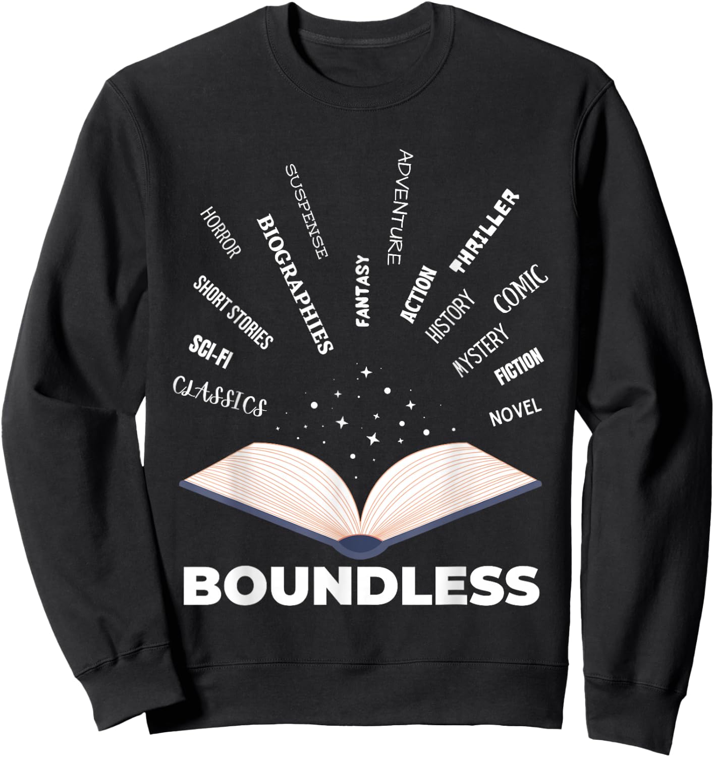 ELA Teacher Literary Genre English Language Arts Teacher Sweatshirt - Sweatshirt | Black
