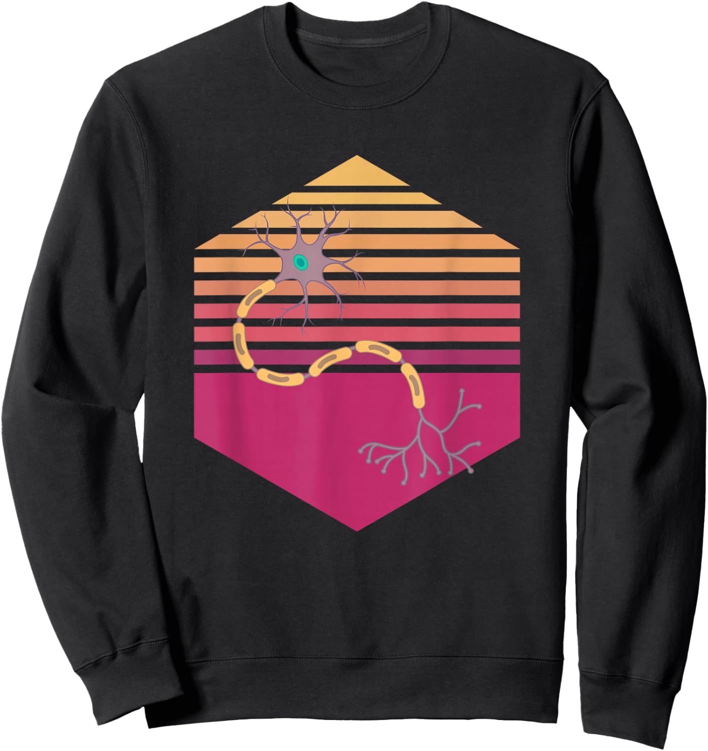 Neuron Vintage Neurologist Sweatshirt - Sweatshirt | Black