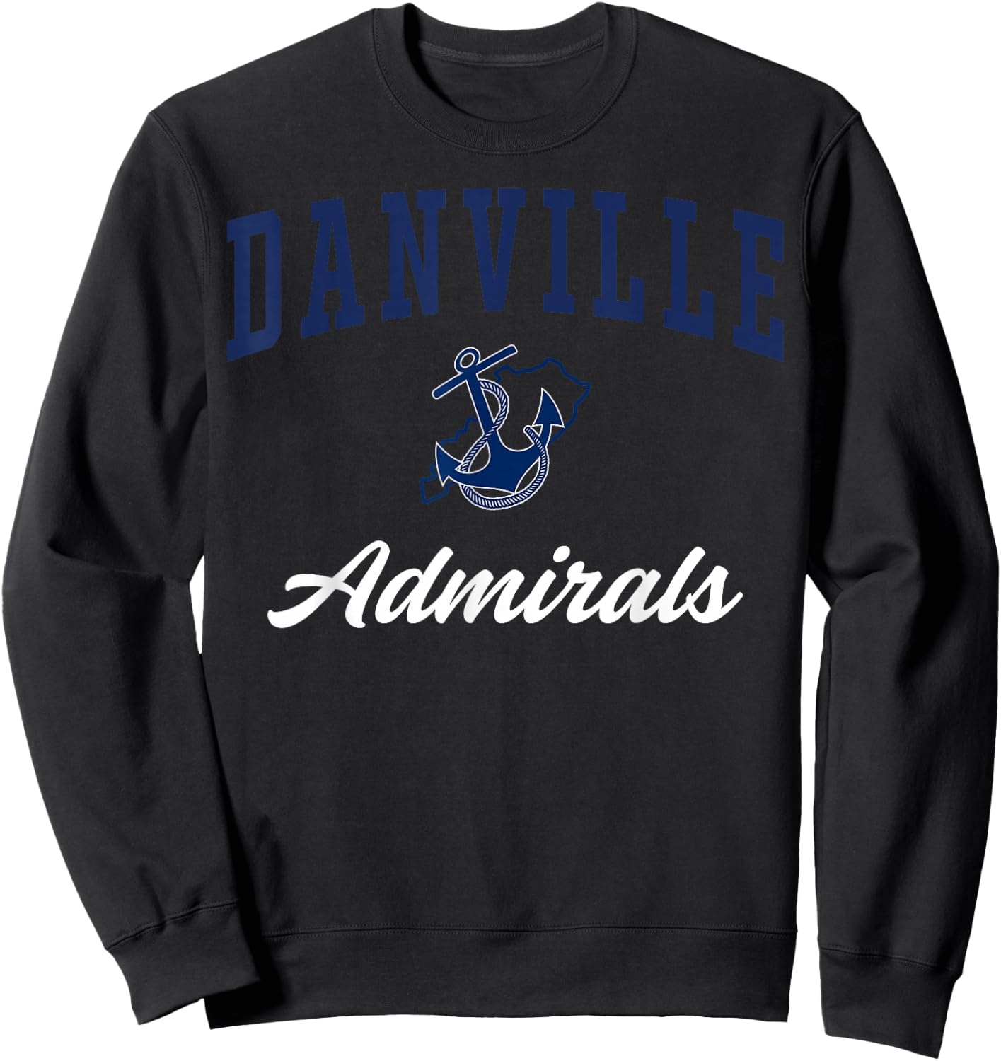 Danville High School Admirals C3 Sweatshirt - Sweatshirt | Black