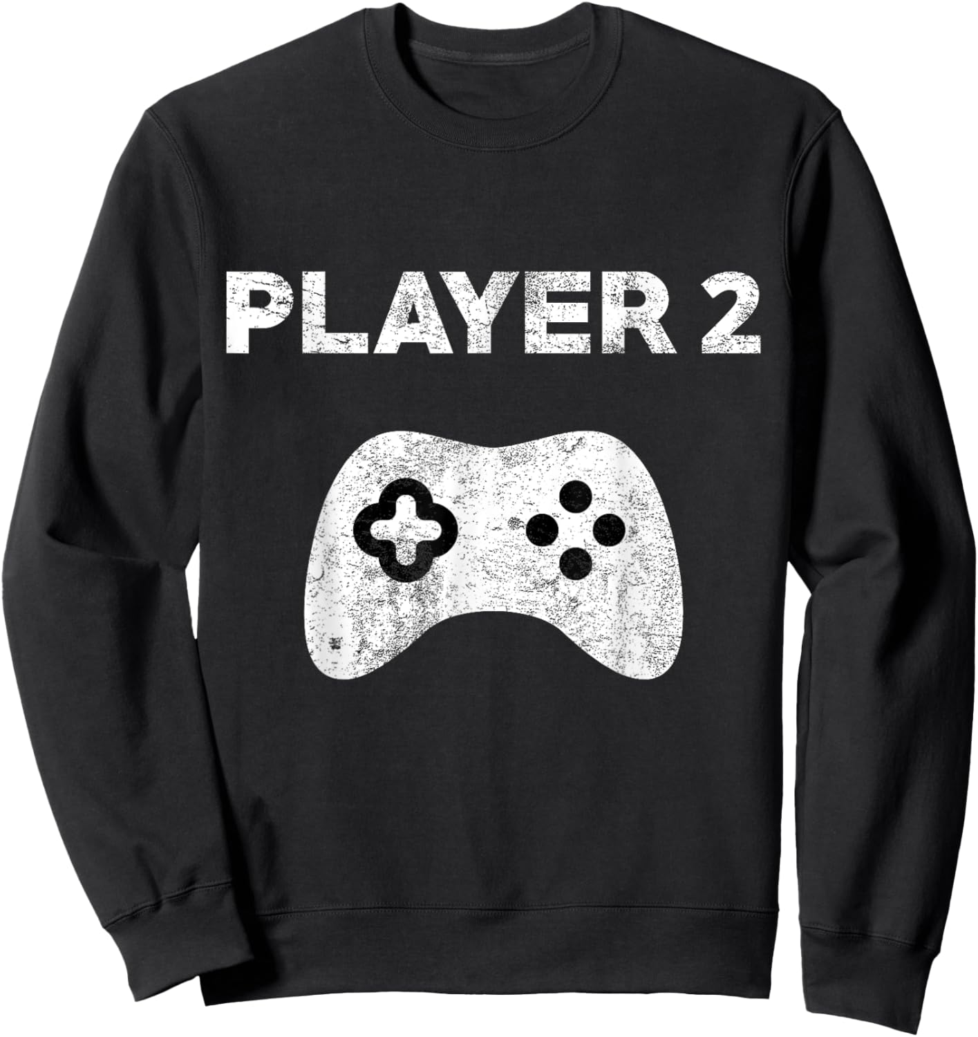 Player 2 Family Matching Player 1 Player 2 Gamers Couples Sweatshirt - Sweatshirt | Black