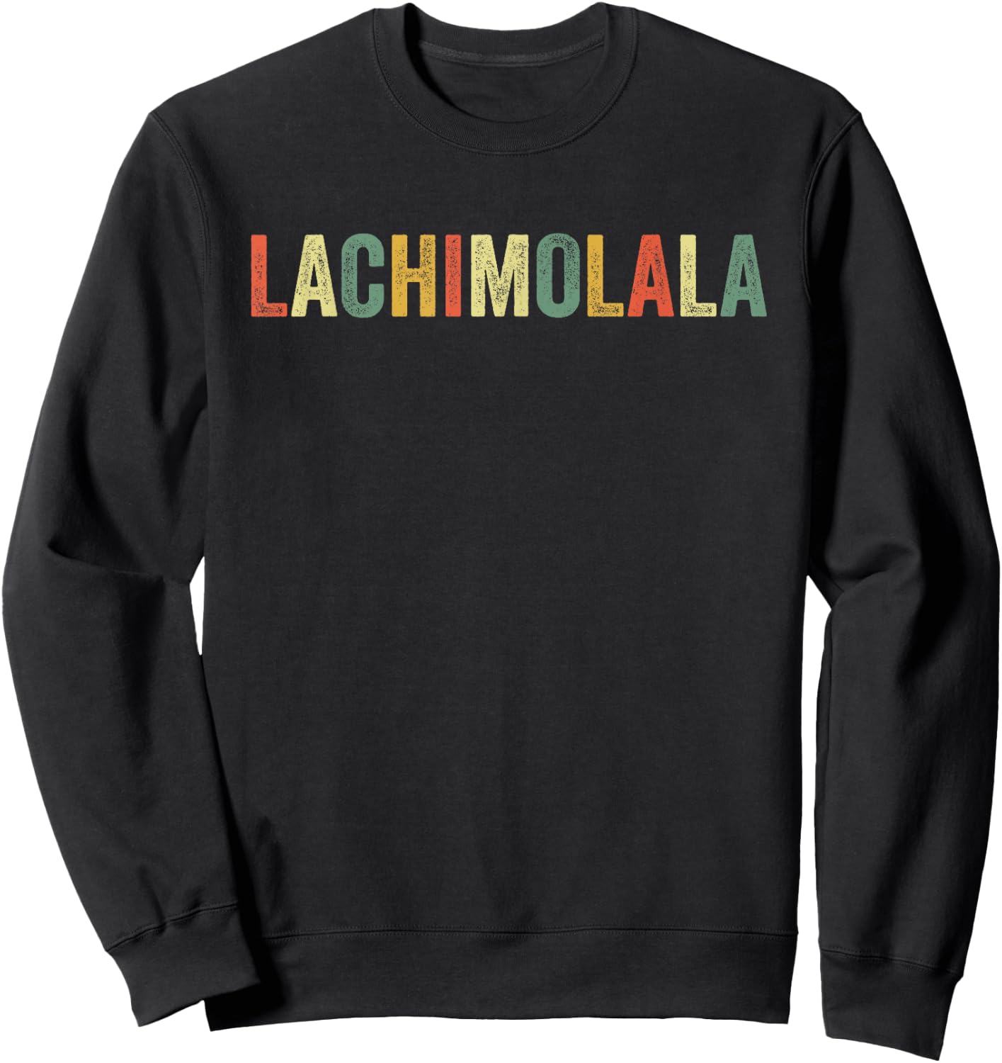 Lachimolala Funny Meme KPop Kdrama Korean Pop Culture Korea Sweatshirt - Sweatshirt | Black