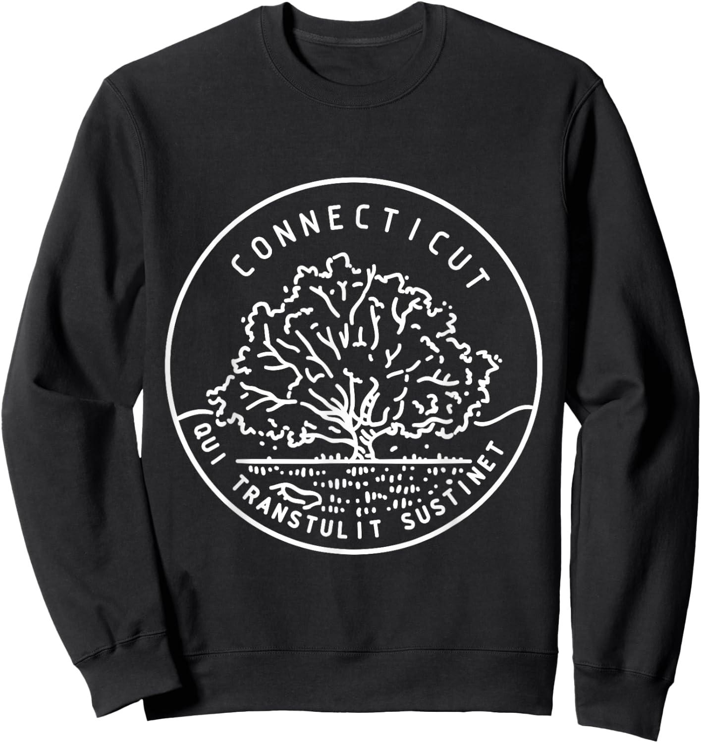 Connecticut 1788 State of Connecticut Sweatshirt - Sweatshirt | Black