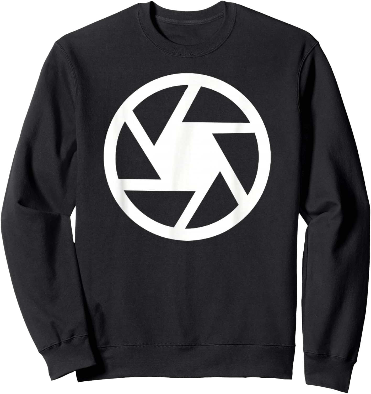 Camera lens Sweatshirt - Sweatshirt | Black