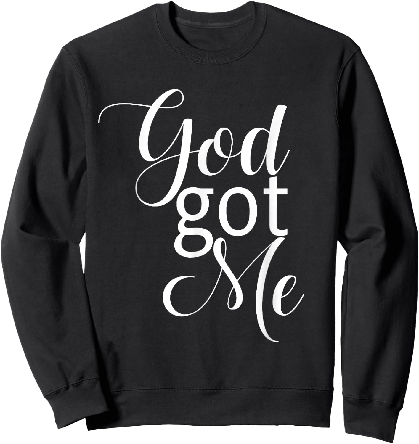 Afrocentric Women, African American, God Gifts, God Got Me Sweatshirt - Sweatshirt | Black