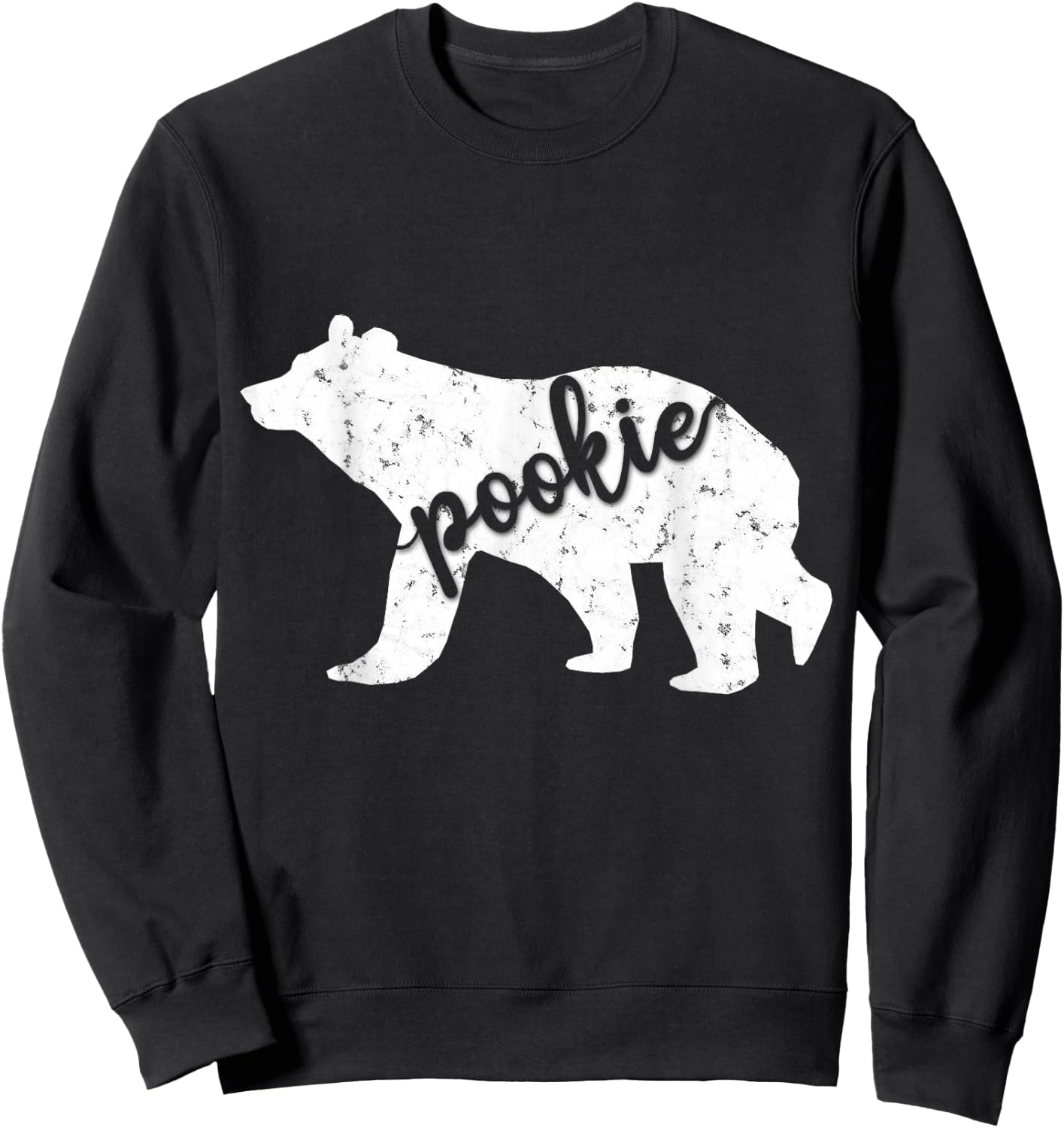 Funny Pookie Bear Matching shirts Sweatshirt - Sweatshirt | Black