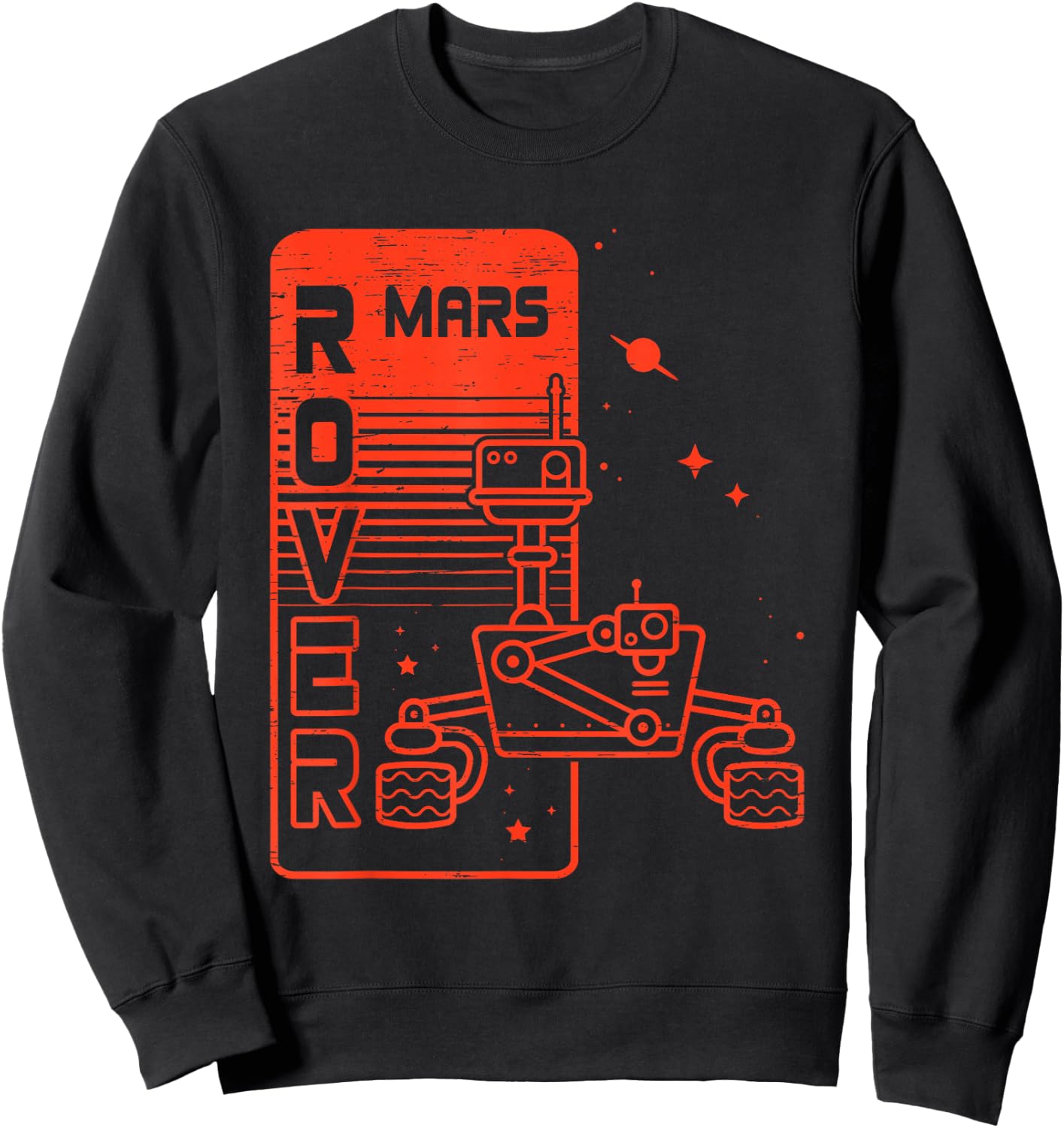 Mars Perseverance Rover Landing 2020 2021 Sweatshirt - Sweatshirt | Black