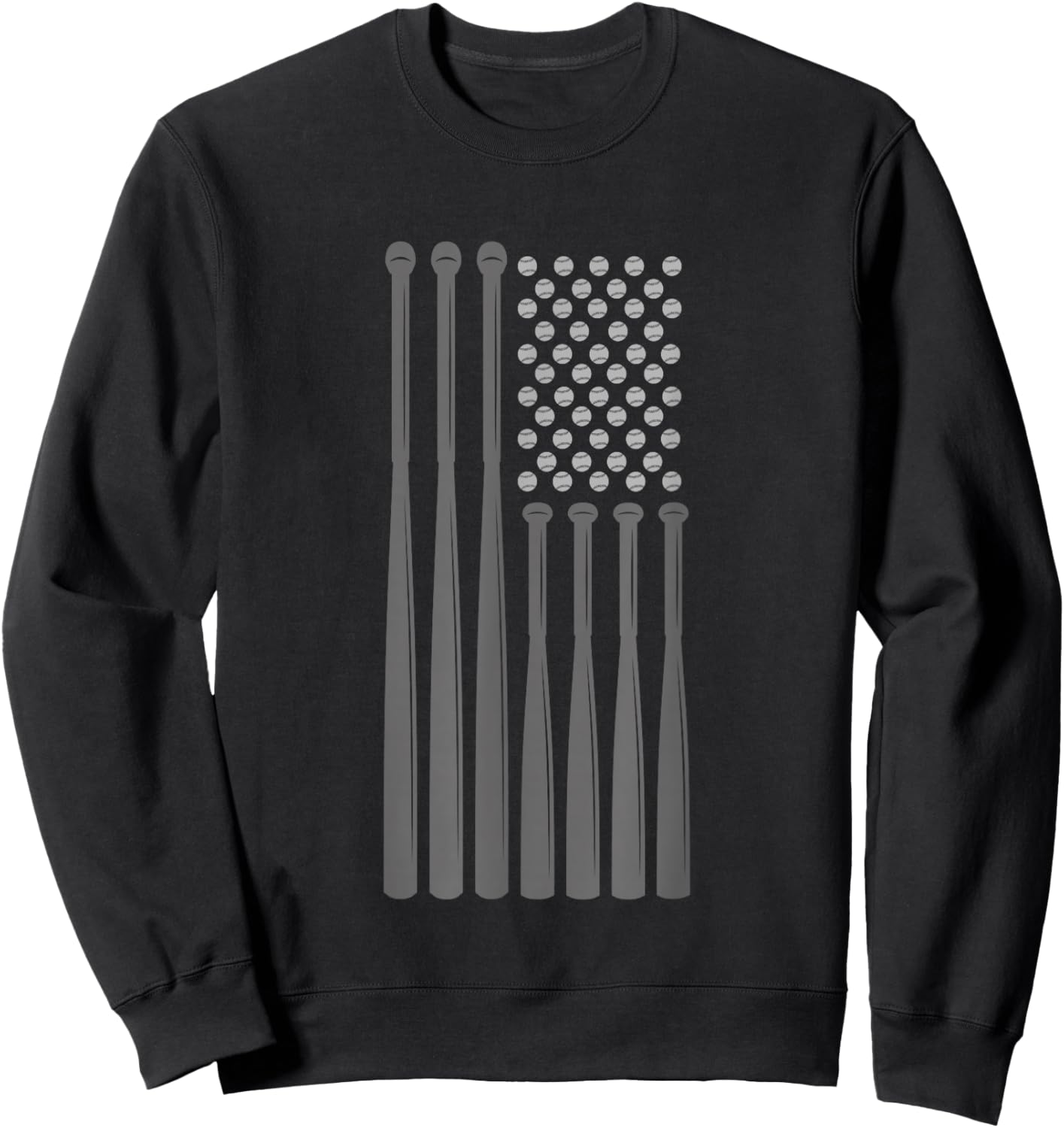 Baseball Apparel - Baseball Sweatshirt - Sweatshirt | Black