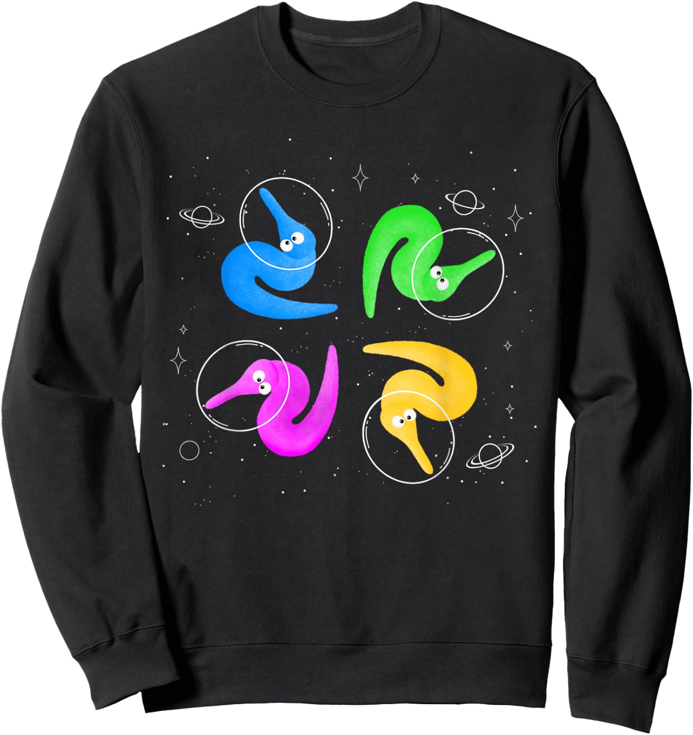 Worms on a String in The Space Sweatshirt - Sweatshirt | Black