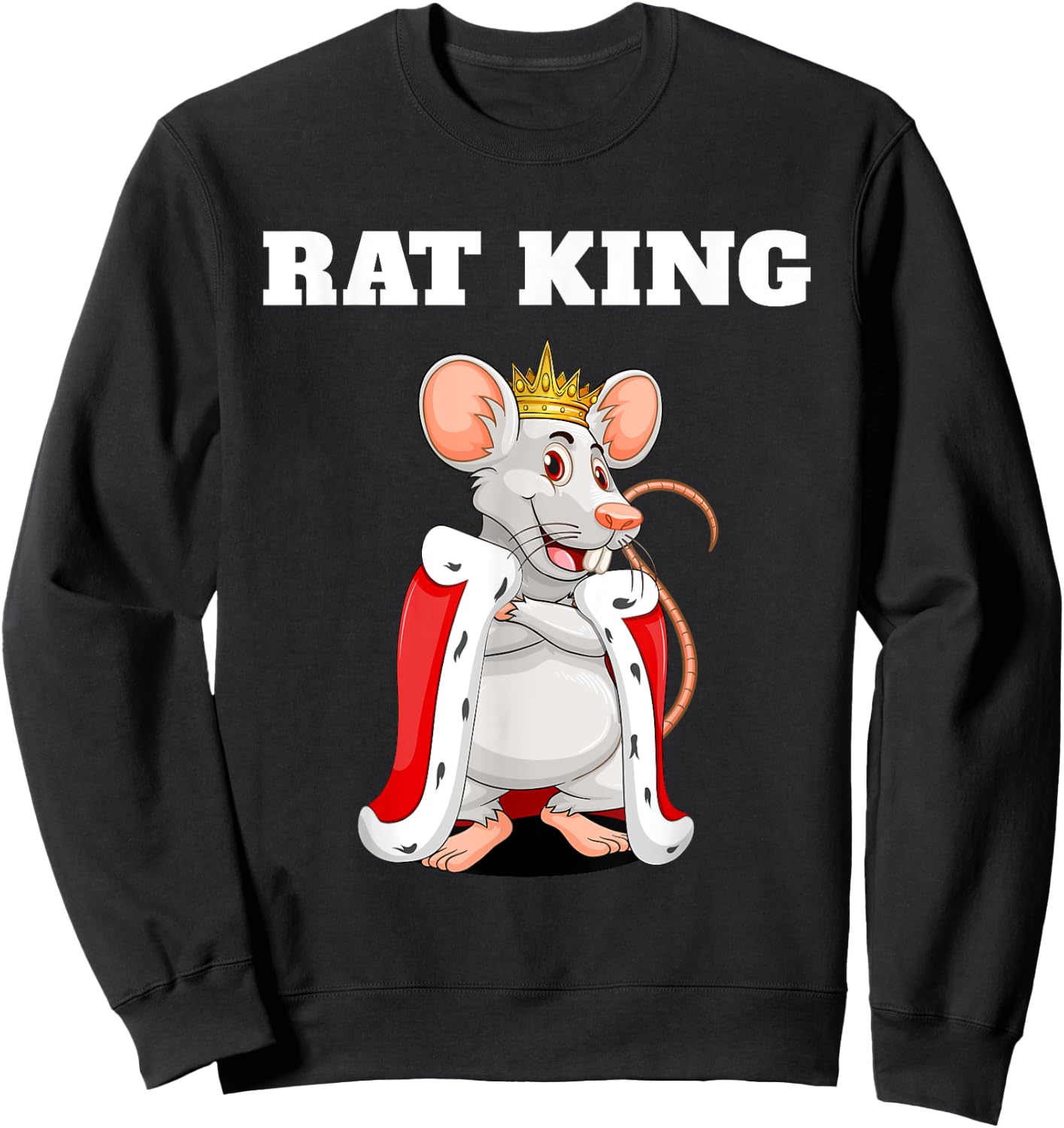Rat King | Boys Rat | Rat Sweatshirt - Sweatshirt | Black