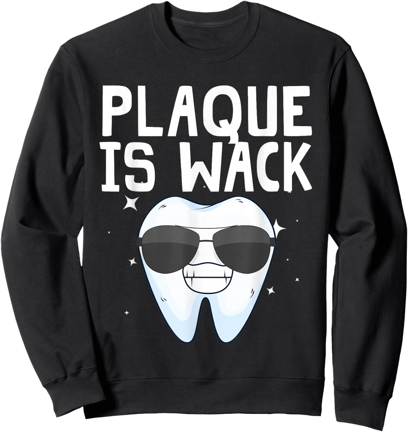 Cool Dental Technician Art Men Women Dentist Orthodontist Sweatshirt - Sweatshirt | Black