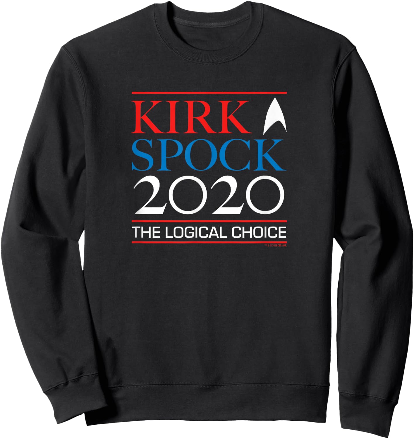 Star Trek: The Original Series Kirk & Spock 2020 Sweatshirt - Sweatshirt | Black