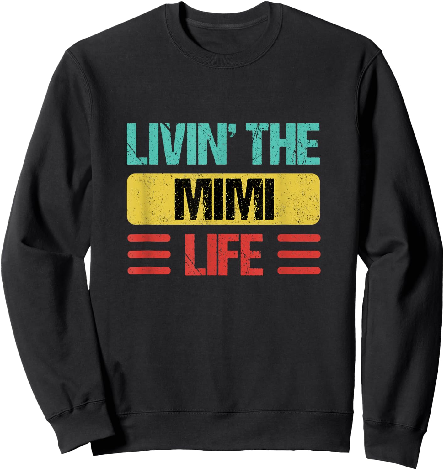 Mimi Name Sweatshirt - Sweatshirt | Black