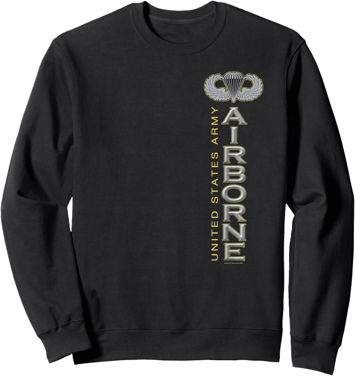 United States Army Airborne Sweatshirt - Sweatshirt | Black