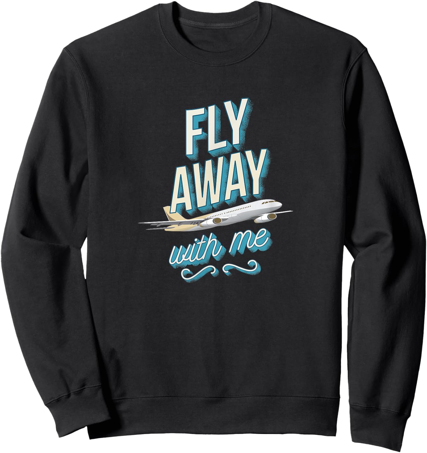 Fly Away with Me Sweatshirt - Sweatshirt | Black