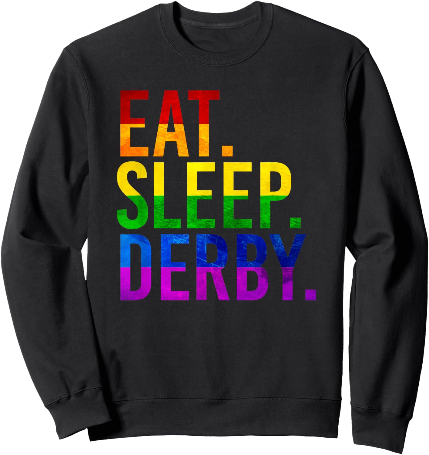 Roller Derby Pride Sweatshirt - Sweatshirt | Black