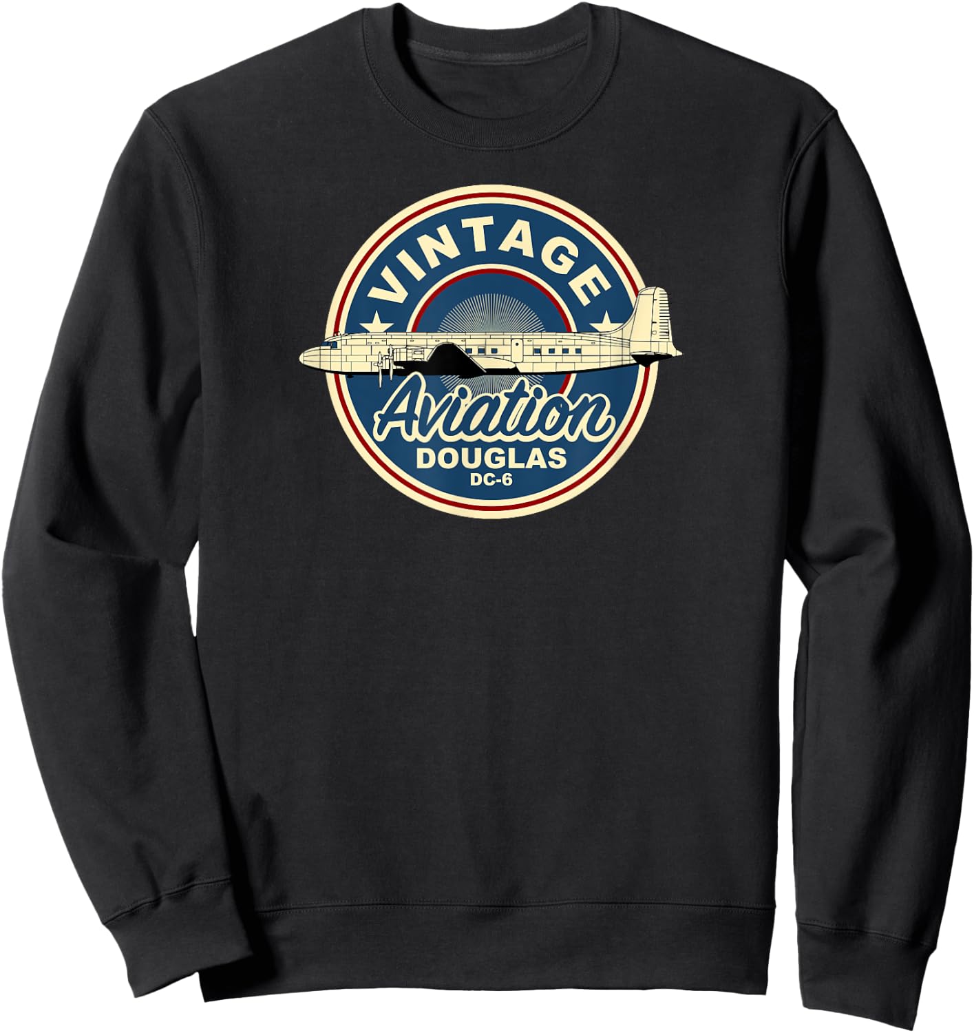Douglas DC-6 Sweatshirt - Sweatshirt | Black