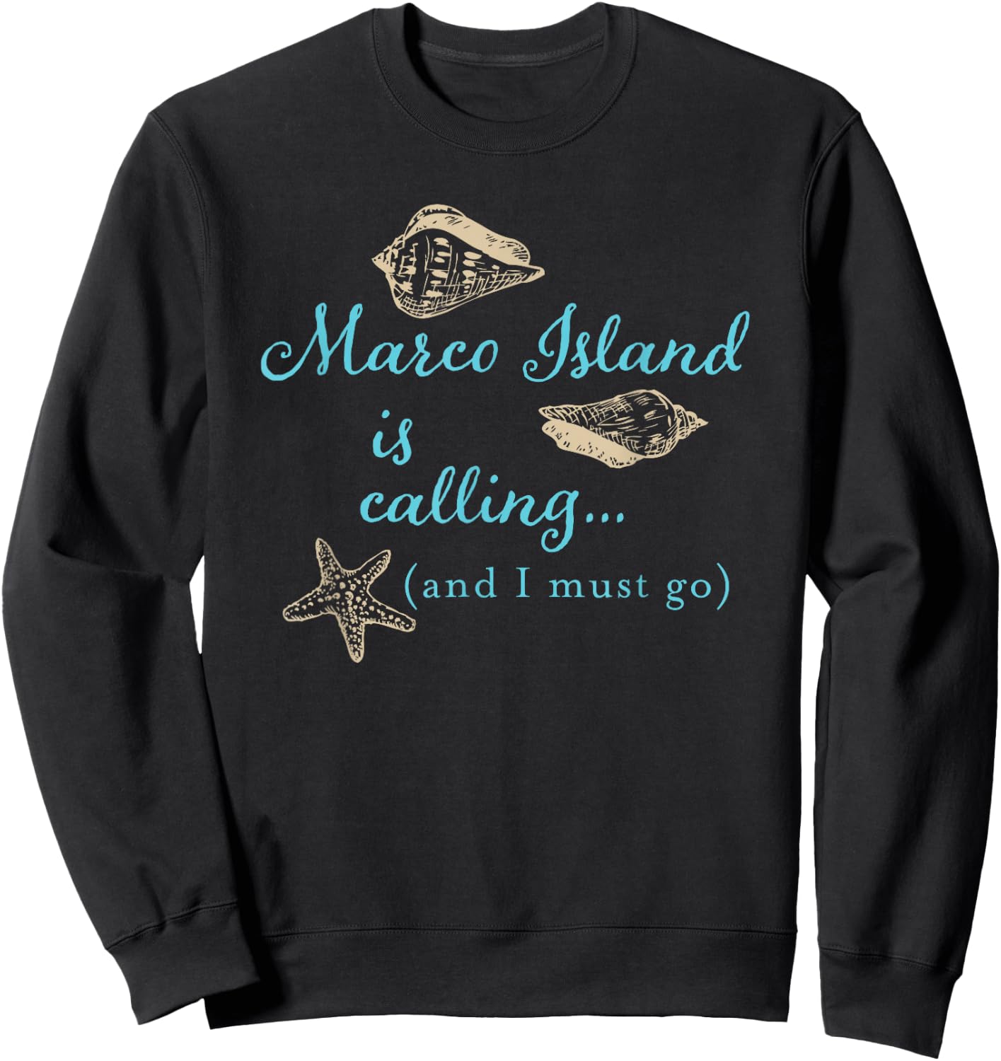 Marco Island Florida is calling Sweatshirt - Sweatshirt | Black