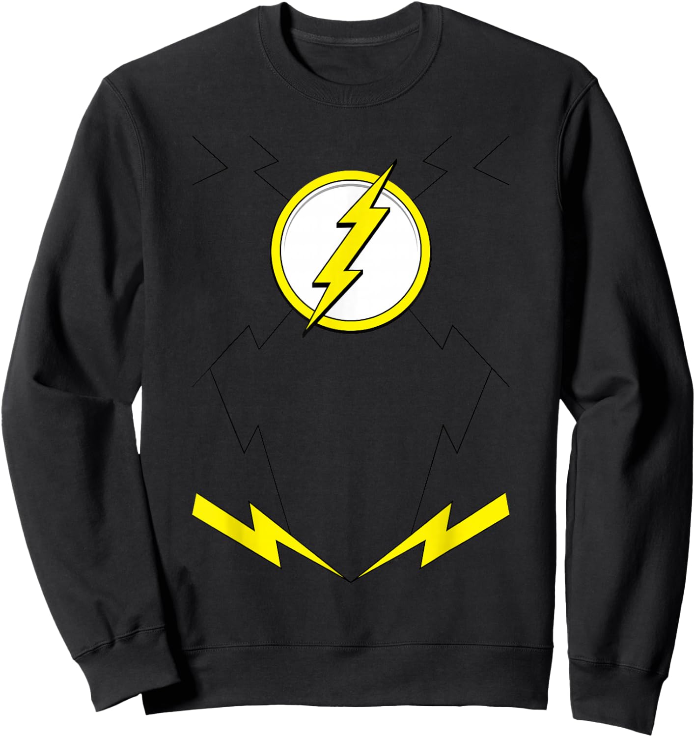 The Flash New Uniform Sweatshirt - Sweatshirt | Black