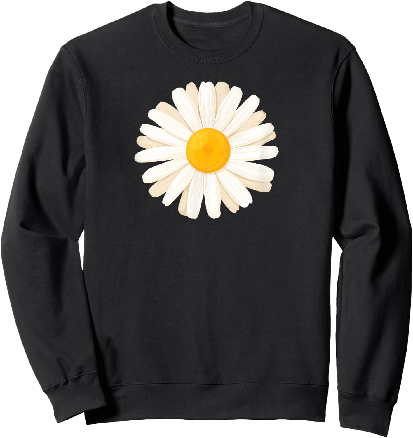 Marguerites Daisy Summer Daisies Flower Garden Gardeners Sweatshirt - Sweatshirt | Black