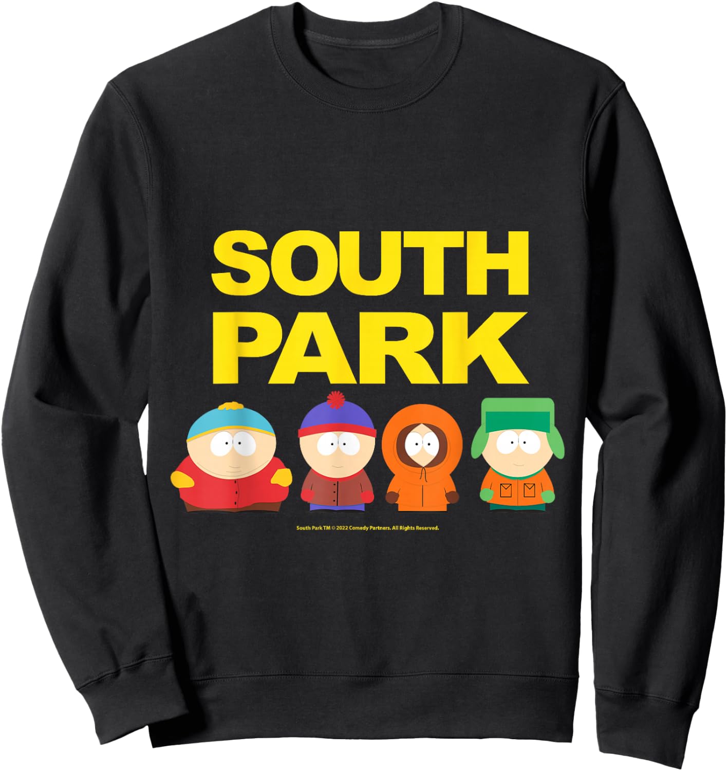 South Park Gang Below Logo Sweatshirt - Sweatshirt | Black