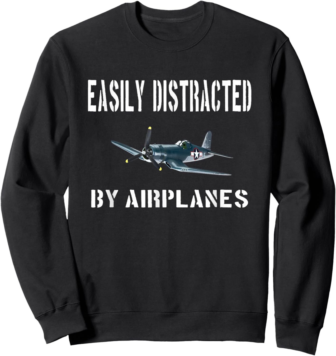 F4U Corsair Sweatshirt - Sweatshirt | Black