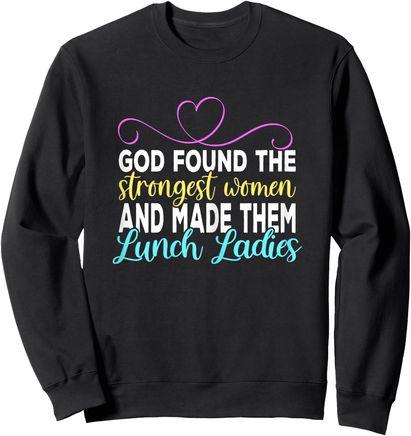 Lunch Lady Sweatshirt - Sweatshirt | Black