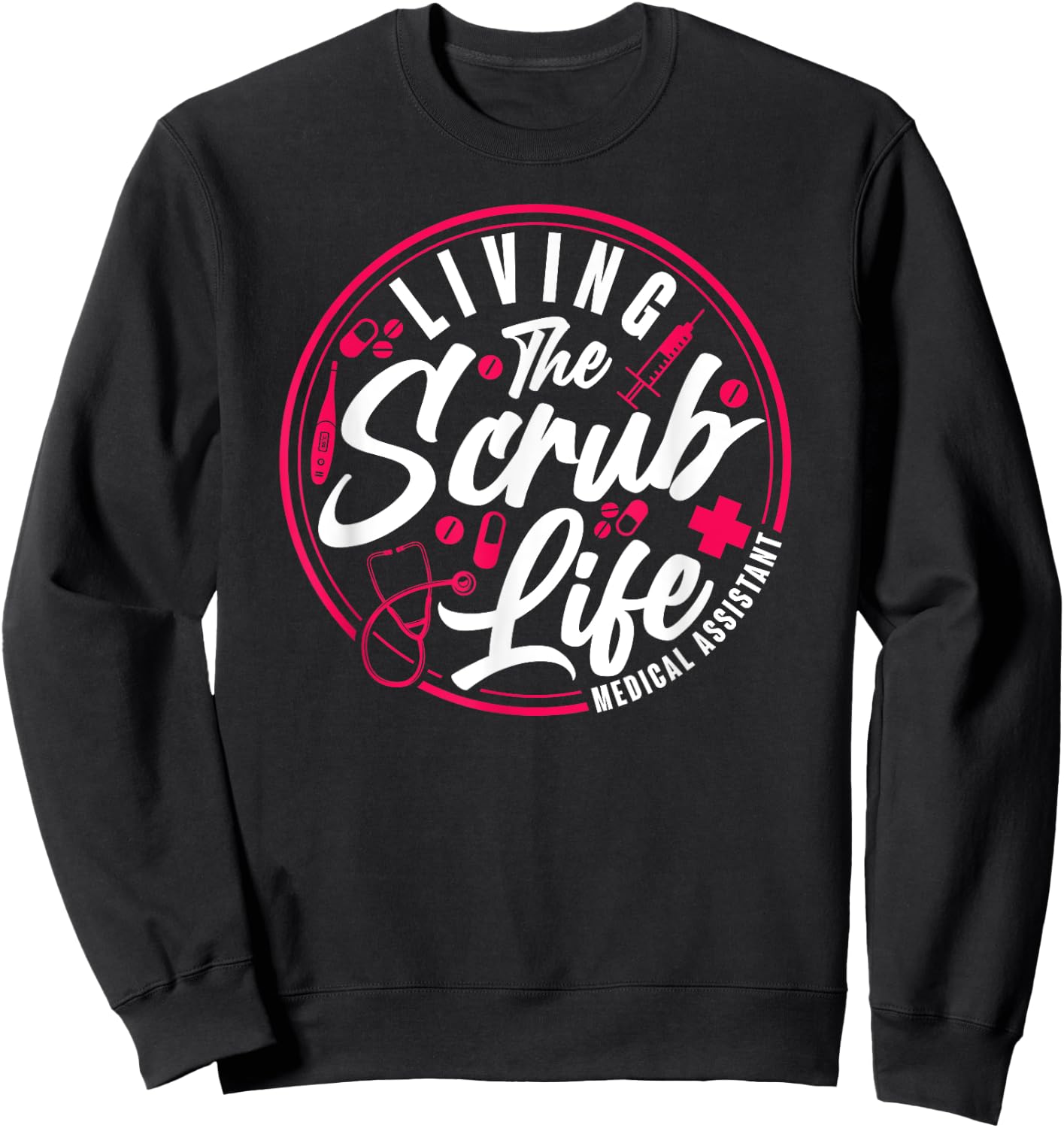 Certified Medical Assistant CMA Sweatshirt - Sweatshirt | Black
