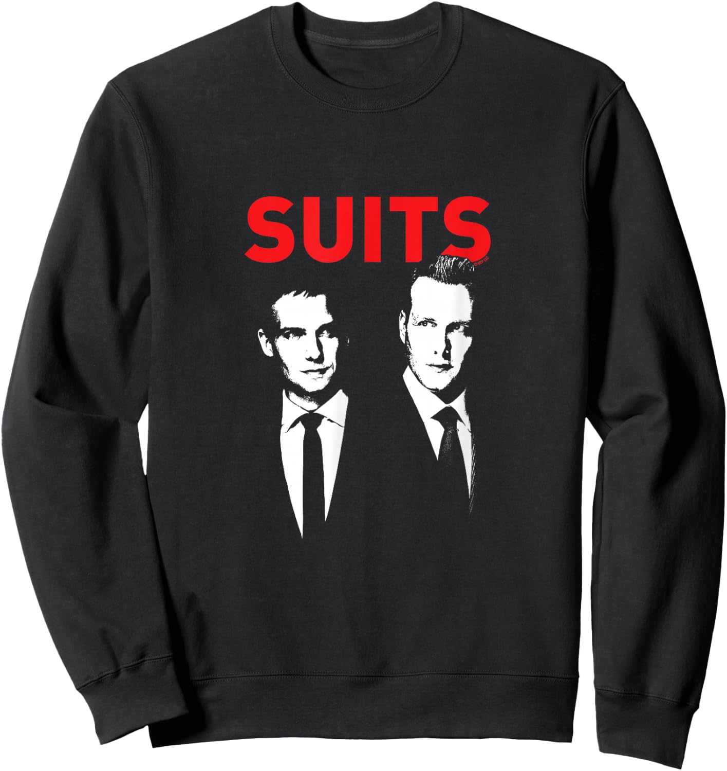 Suits Mike & Harvey - Officially Licensed Sweatshirt - Sweatshirt | Black