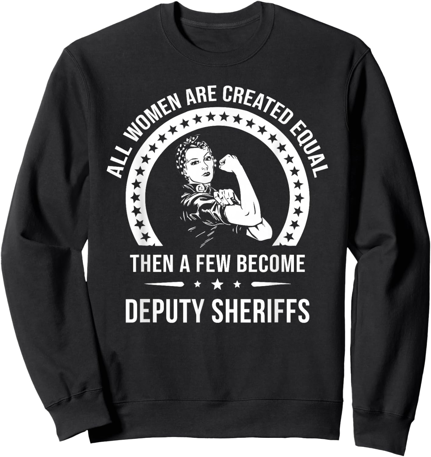 Deputy Sheriff Shirts | Deputy Sheriff Sweatshirt - Sweatshirt | Black