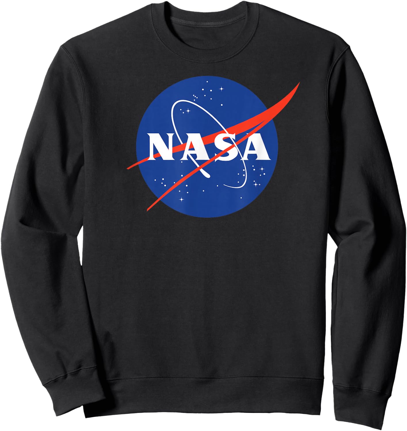 Official NASA Meatball Logo Sweatshirt - Sweatshirt | Black