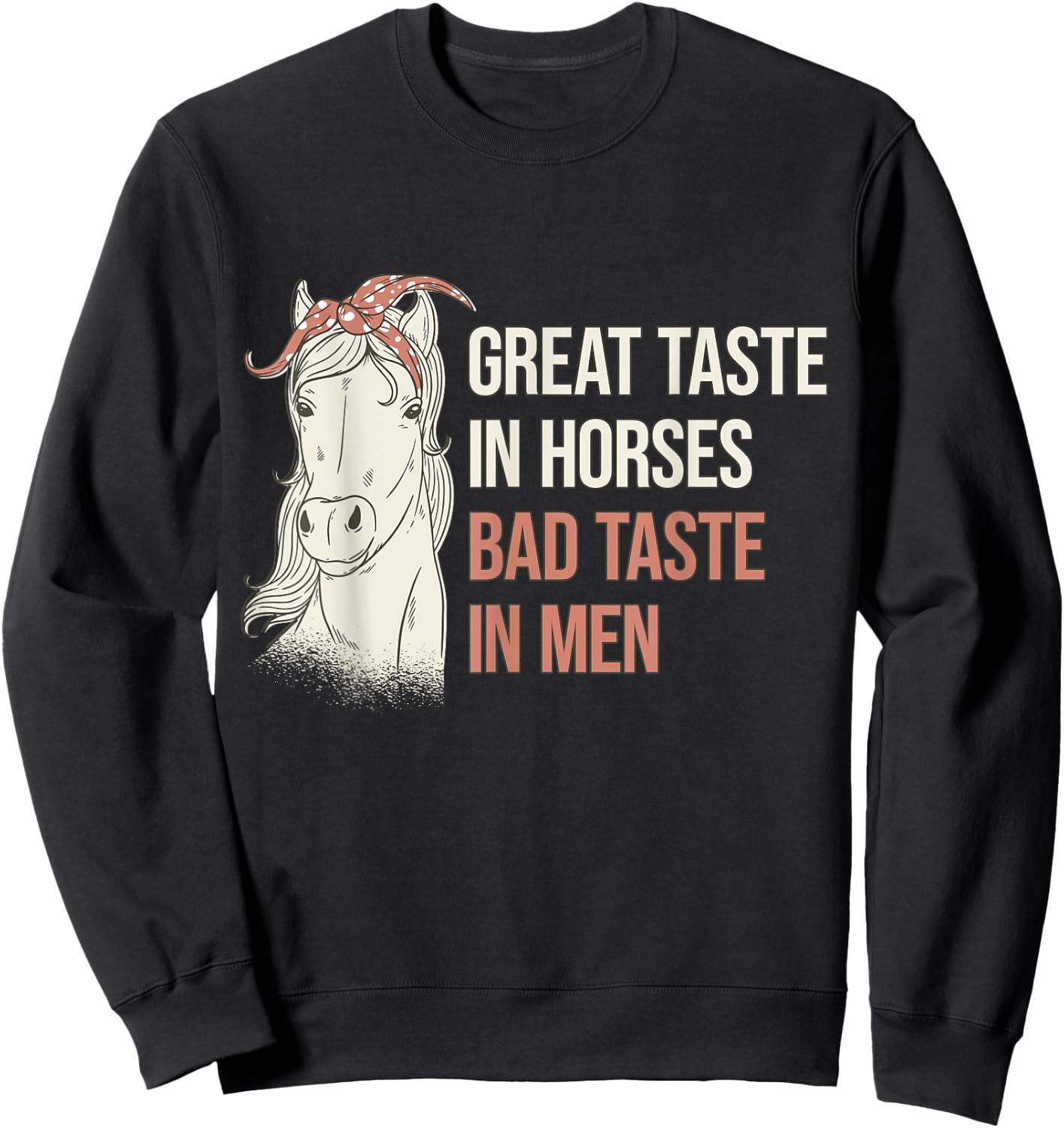Horse Rider Woman - Horseback Riding Sweatshirt - Sweatshirt | Black