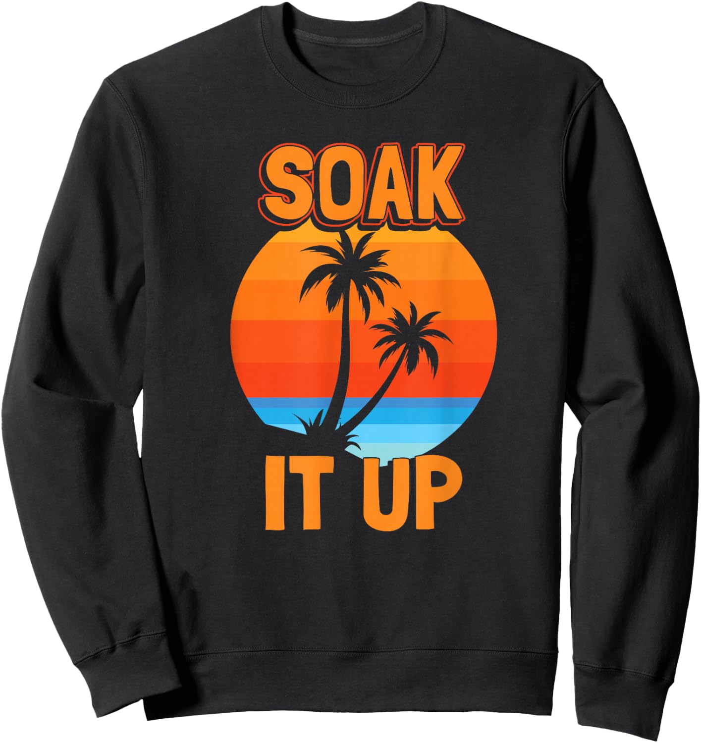 Soak It Up Sweatshirt - Sweatshirt | Black