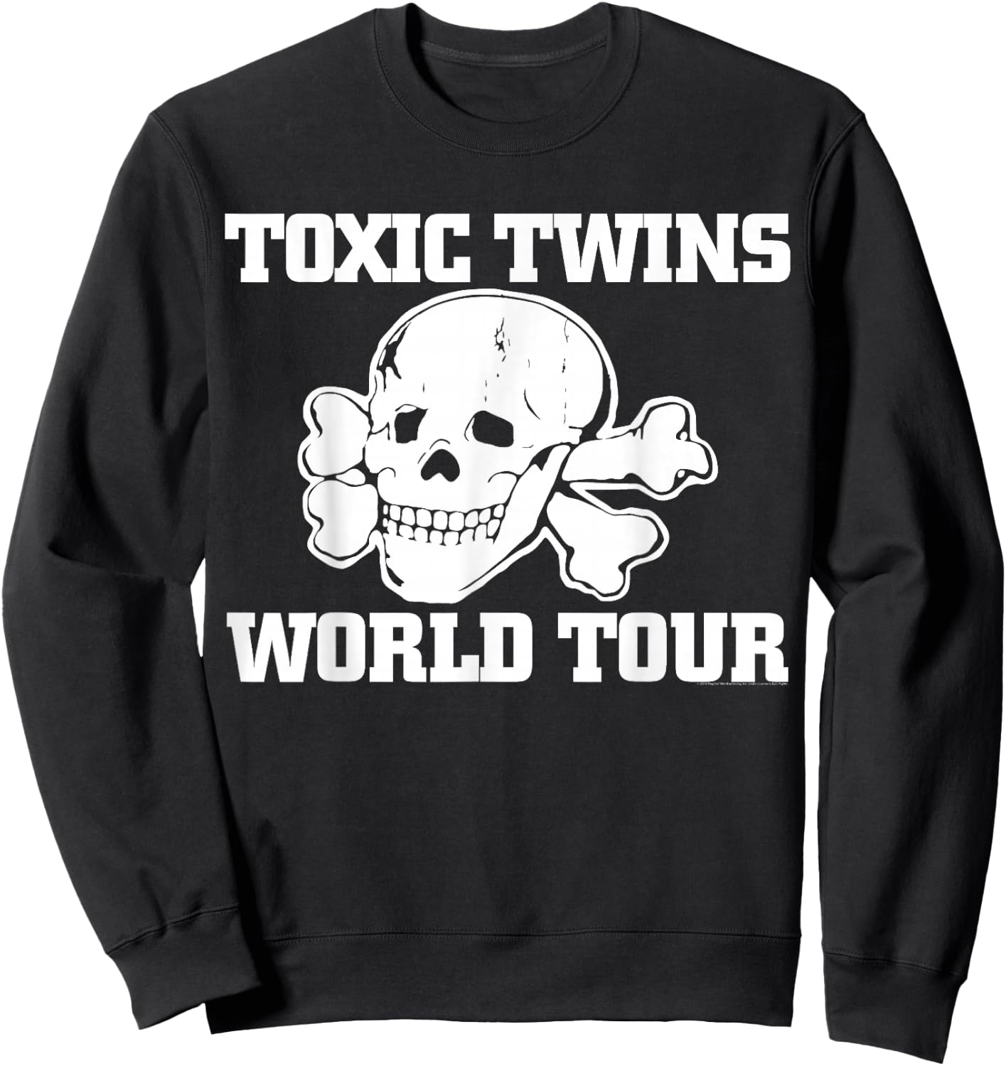 Aerosmith -Adults Black Toxic Twins Sweatshirt - Sweatshirt | Black