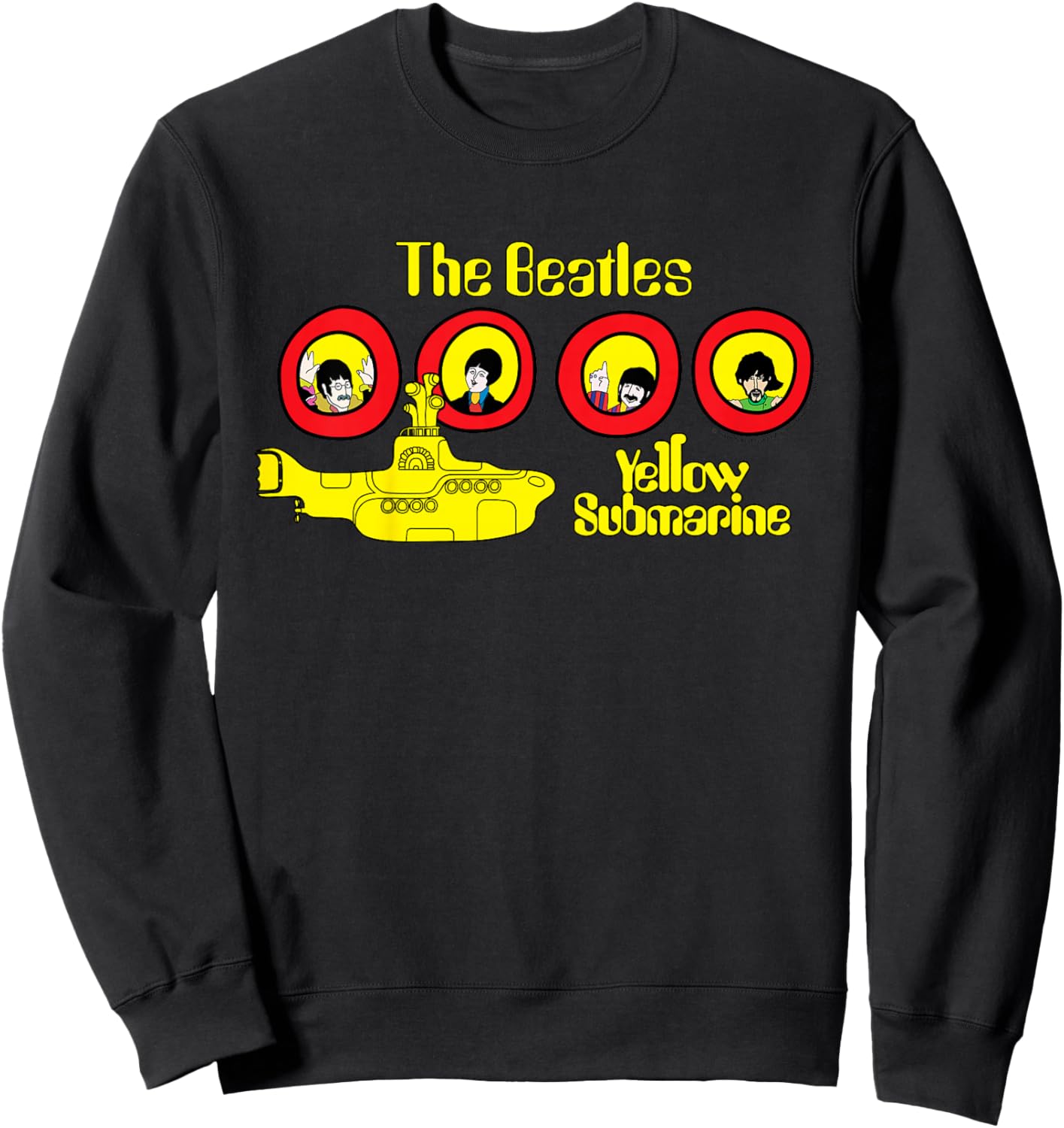 The Beatles - Yellow Submarine Sweatshirt - Sweatshirt | Black