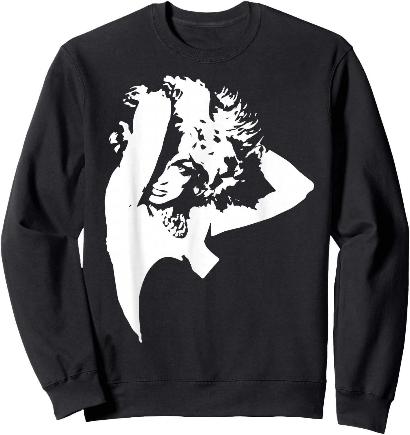 Drag Queen Abstract Print Drag Queen Sweatshirt - Sweatshirt | Black